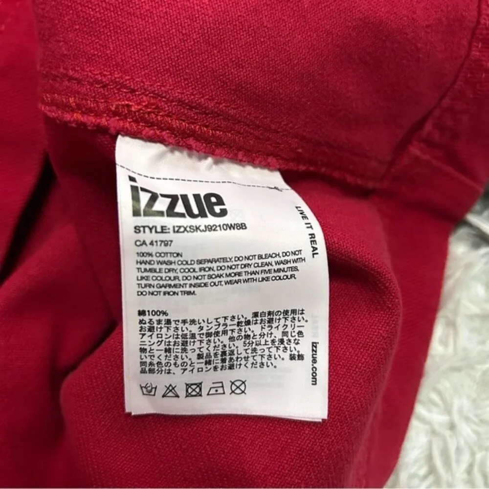 Izzue Denim A-Line Skirt